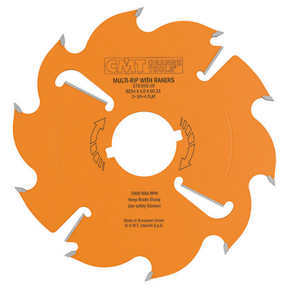 CMT Multi-Rip Circular Saw Blade, With Rakers