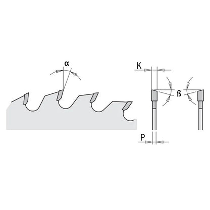 CMT Crosscut Circular Saw Blade, For Portable Machines