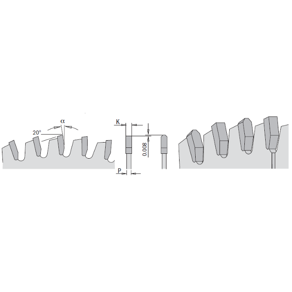 CMT Xteme Non-Ferrous Metal Saw Blade, PVC & Melamine Circual