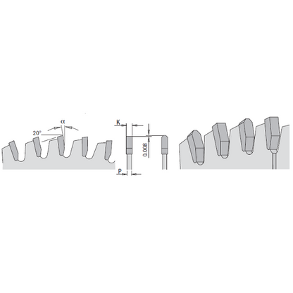CMT Xteme Non-Ferrous Metal Saw Blade, PVC & Melamine Circual