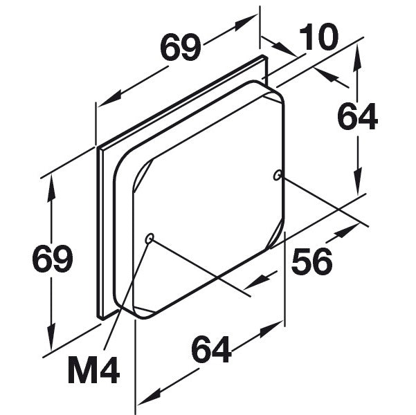 Hafele Lago Di Como Recess Pull Architectural
