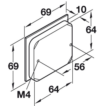 Hafele Lago Di Como Recess Pull Architectural