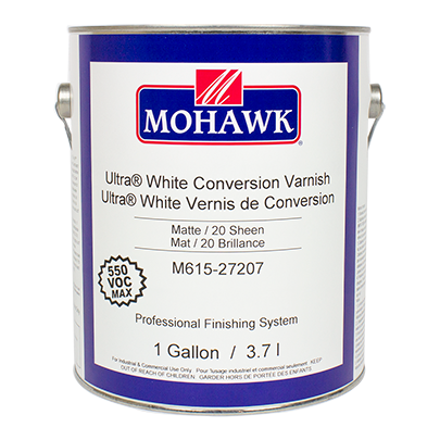 Mohawk Ultra White Conversion Varnish Top Coat 550 VOC Post-Catalyzed (CATALYST SOLD SEPARATELY)
