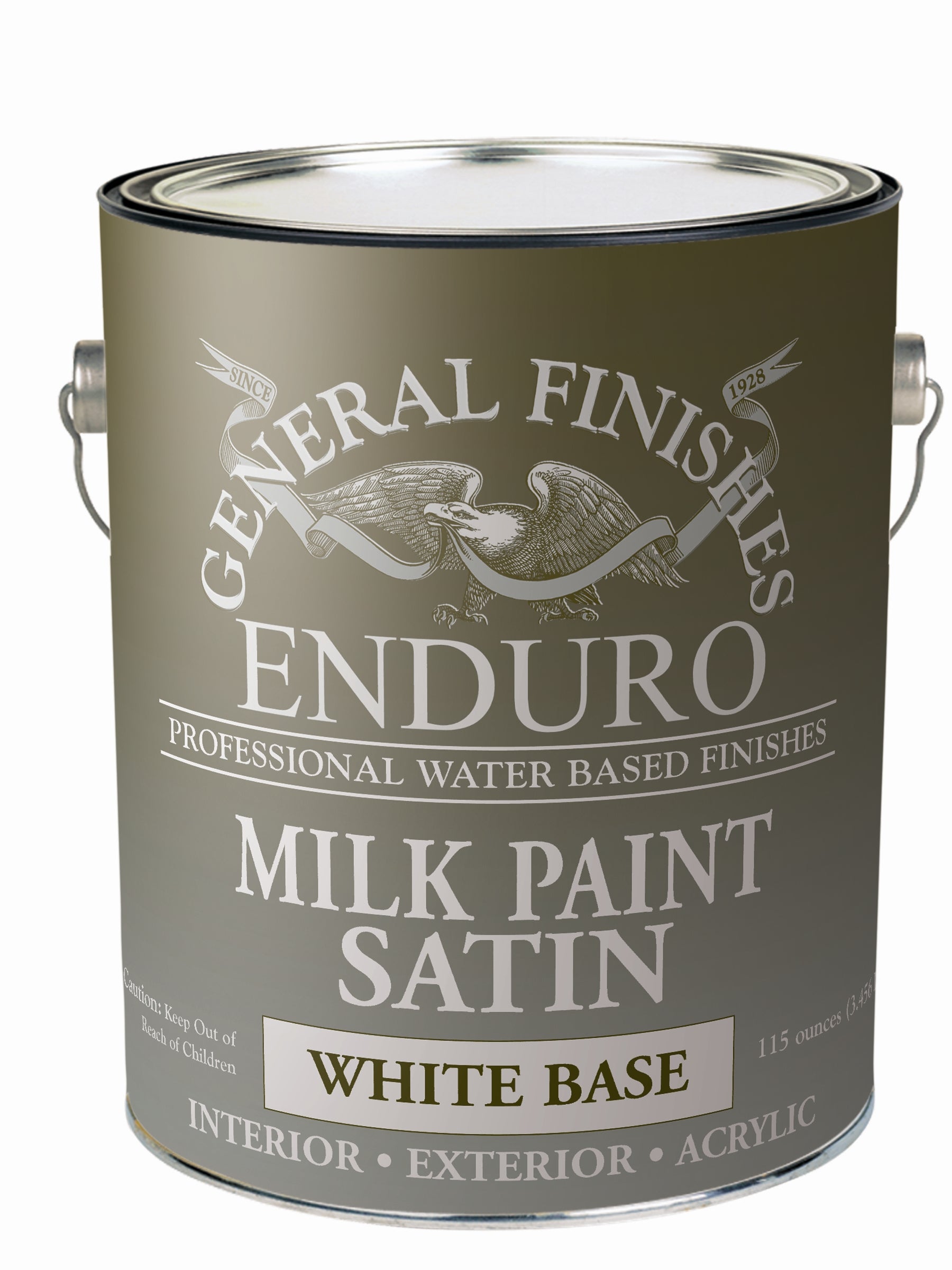 General Finishes Water Based White Base Milk Paint, Specialty Coatings