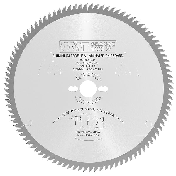 CMT Non-Ferrous Metal and Laminated Panel Circular Saw Blade
