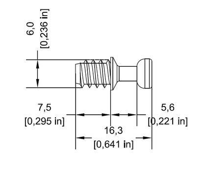 ProCab RX Complete Connection RTA Connector Set (Housing and Bolt)