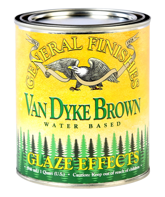 General Finishes Water Based Glaze, Finish Effects