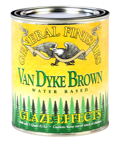 General Finishes Water Based Glaze, Finish Effects