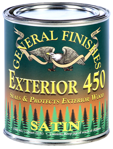 General Finishes Exterior 450 Water Based Top Coat