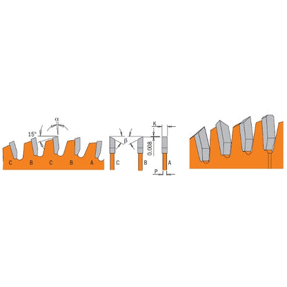 CMT Sliding Compound Miter & Radial Circular Saw Blade