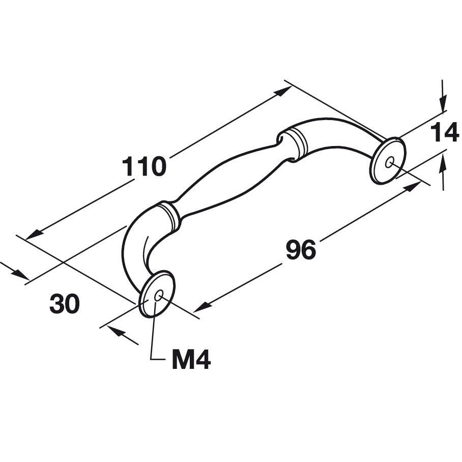 Hafele Somerset Pull