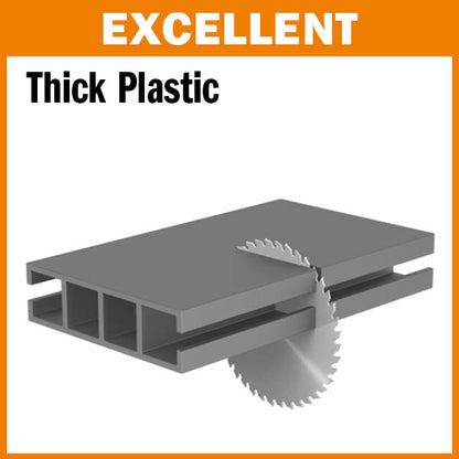 CMT Heavy-Duty Solid Surface Saw Blade, Orange Chrome