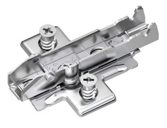 Grass Tiomos 2 mm Screws Attached European Mounting Plate