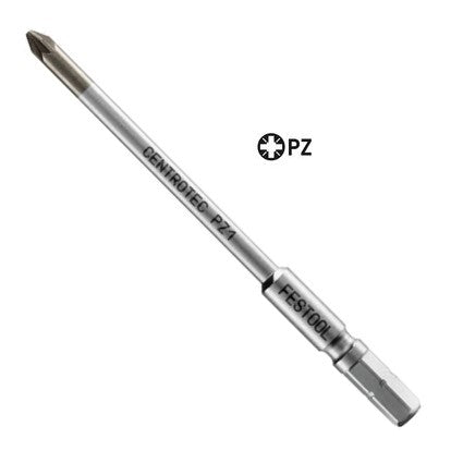 Festool 500841 Centrotec Pozidrive #1 Driver Bit 100mm, 2 Pack