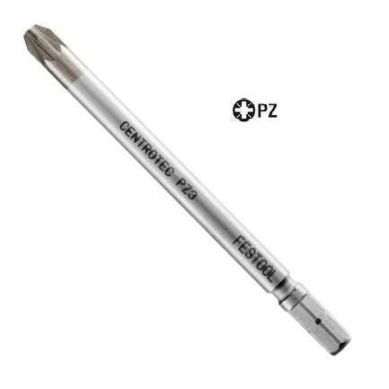 Festool 500843 Centrotec Pozidrive #3 Driver Bit 100mm, 2 Pack